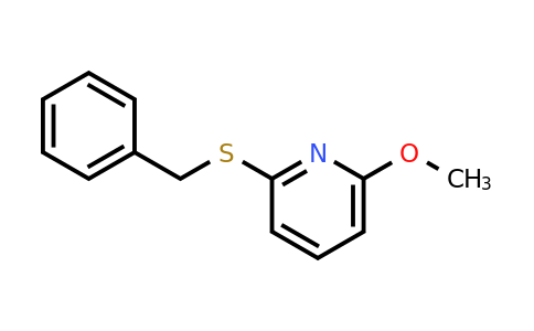 CAS 122734-08-1 | 2-(Benzylthio)-6-methoxypyridine