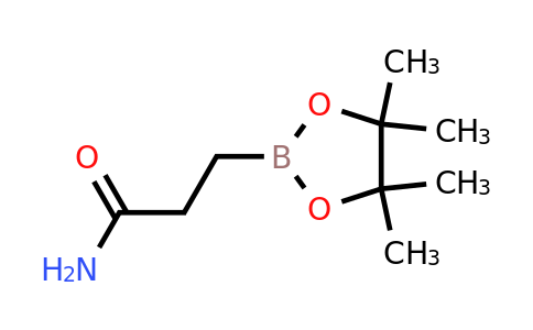 CAS 1227359-70-7 | 3-(tetramethyl-1,3,2-dioxaborolan-2-yl)propanamide