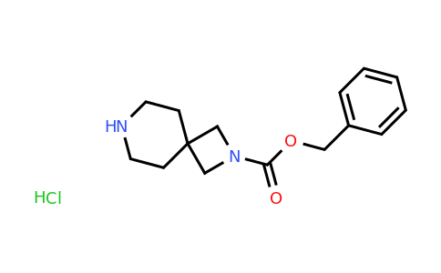 2,​7-​diazaspiro[3.5]​nonane-​2-​carboxylic acid, phenylmethyl ester, hydrochloride (1:1)