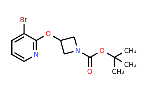 CAS 1227381-94-3 | tert-Butyl 3-((3-bromopyridin-2-yl)oxy)azetidine-1-carboxylate