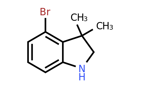 CAS 1227418-26-9 | 4-bromo-3,3-dimethyl-2,3-dihydro-1H-indole