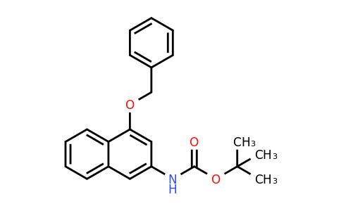 CAS 122745-36-2 | tert-Butyl (4-(benzyloxy)naphthalen-2-yl)carbamate