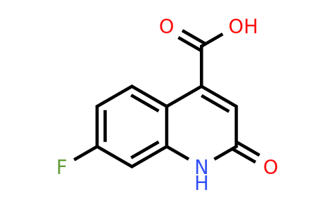 CAS 1227465-79-3 | 7-Fluoro-2-oxo-1,2-dihydroquinoline-4-carboxylic acid