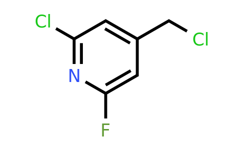 CAS 1227489-75-9 | 2-Chloro-4-(chloromethyl)-6-fluoropyridine