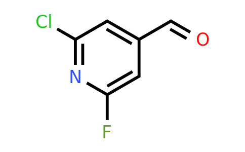 CAS 1227489-89-5 | 2-Chloro-6-fluoroisonicotinaldehyde