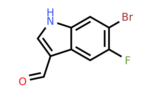 CAS 1227496-42-5 | 6-bromo-5-fluoro-1H-indole-3-carbaldehyde