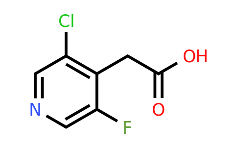 CAS 1227499-71-9 | 2-(3-chloro-5-fluoropyridin-4-yl)acetic acid