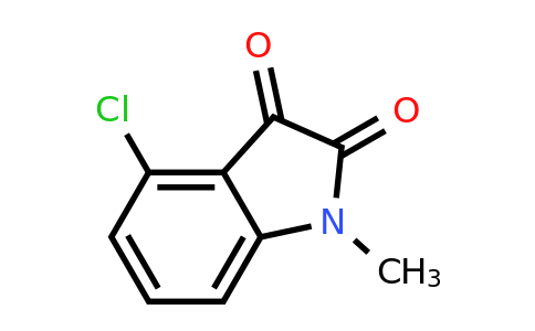 CAS 122750-24-7 | 4-Chloro-1-methylindoline-2,3-dione