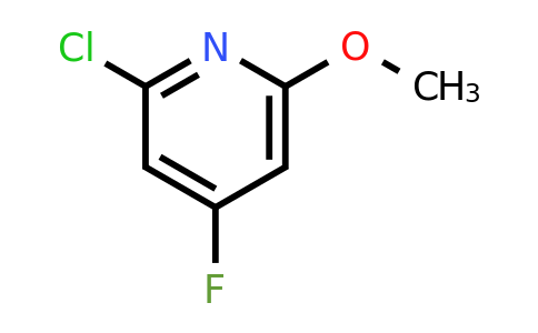 CAS 1227502-57-9 | 2-chloro-4-fluoro-6-methoxypyridine