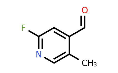 CAS 1227512-02-8 | 2-Fluoro-5-methylisonicotinaldehyde