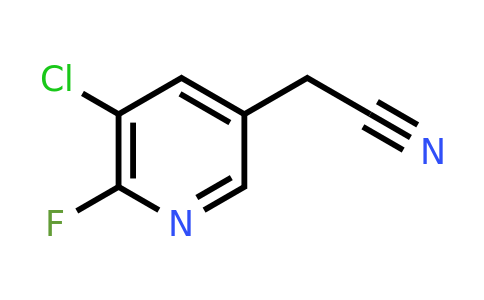 CAS 1227513-54-3 | 2-(5-Chloro-6-fluoropyridin-3-yl)acetonitrile