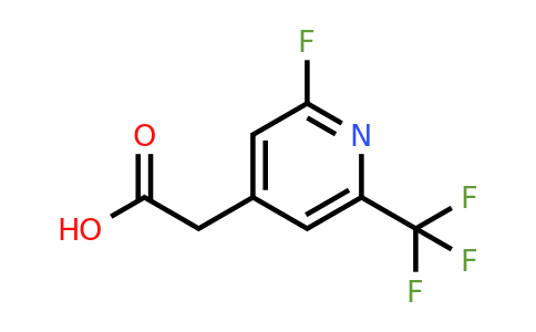 CAS 1227513-60-1 | 2-Fluoro-6-(trifluoromethyl)pyridine-4-acetic acid