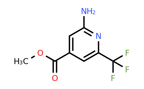 CAS 1227562-16-4 | Methyl 2-amino-6-(trifluoromethyl)isonicotinate