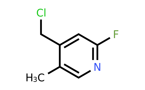 CAS 1227564-27-3 | 4-(Chloromethyl)-2-fluoro-5-methylpyridine