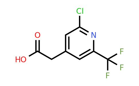 CAS 1227571-06-3 | 2-Chloro-6-(trifluoromethyl)pyridine-4-acetic acid