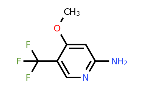 CAS 1227571-99-4 | 4-Methoxy-5-trifluoromethyl-pyridin-2-ylamine