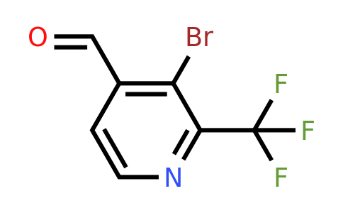 CAS 1227572-68-0 | 3-bromo-2-(trifluoromethyl)pyridine-4-carbaldehyde