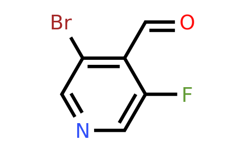 CAS 1227573-02-5 | 3-Bromo-5-fluoro-pyridine-4-carbaldehyde