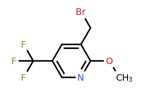 CAS 1227576-08-0 | 3-(bromomethyl)-2-methoxy-5-(trifluoromethyl)pyridine