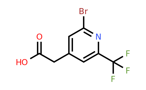 CAS 1227577-84-5 | 2-Bromo-6-(trifluoromethyl)pyridine-4-acetic acid
