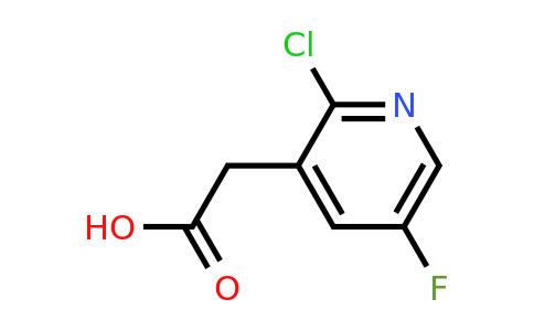 CAS 1227578-20-2 | 2-(2-chloro-5-fluoropyridin-3-yl)acetic acid