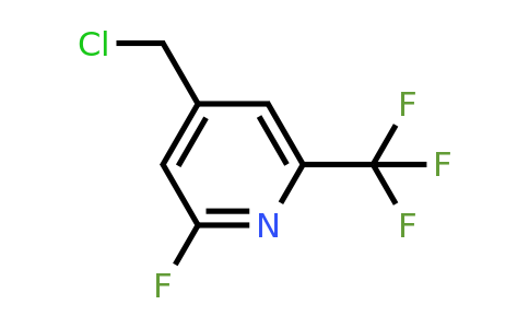 CAS 1227578-65-5 | 4-(Chloromethyl)-2-fluoro-6-(trifluoromethyl)pyridine