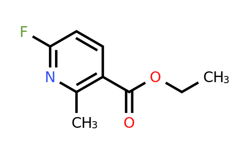 CAS 1227579-47-6 | Ethyl 6-fluoro-2-methylnicotinate