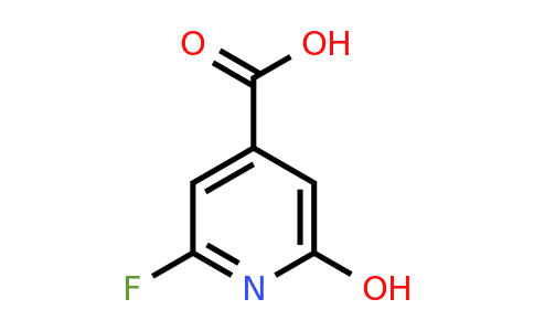 CAS 1227580-37-1 | 2-Fluoro-6-hydroxyisonicotinic acid