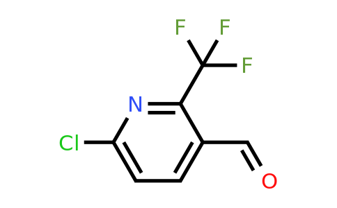 CAS 1227581-44-3 | 6-chloro-2-(trifluoromethyl)pyridine-3-carbaldehyde
