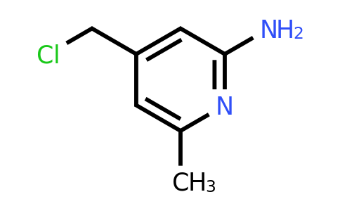 CAS 1227581-51-2 | 4-(Chloromethyl)-6-methylpyridin-2-amine