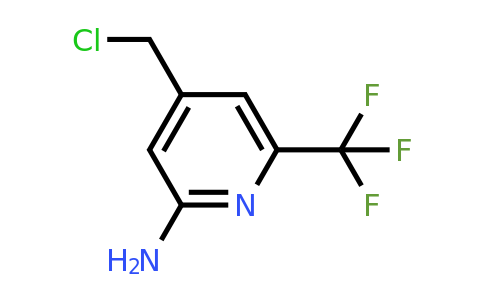 CAS 1227581-57-8 | 4-(Chloromethyl)-6-(trifluoromethyl)pyridin-2-amine