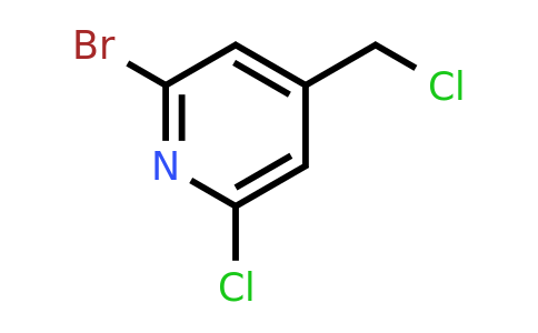 CAS 1227584-85-1 | 2-Bromo-6-chloro-4-(chloromethyl)pyridine