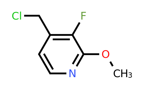 4-(Chloromethyl)-3-fluoro-2-methoxypyridine
