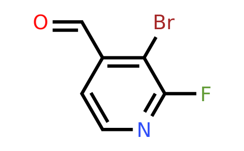 CAS 1227588-66-0 | 3-bromo-2-fluoro-pyridine-4-carbaldehyde