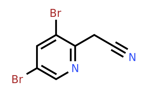 CAS 1227590-62-6 | 2-(3,5-dibromo-2-pyridyl)acetonitrile