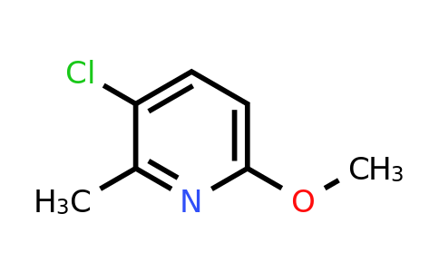 CAS 1227593-97-6 | 3-Chloro-6-methoxy-2-methylpyridine