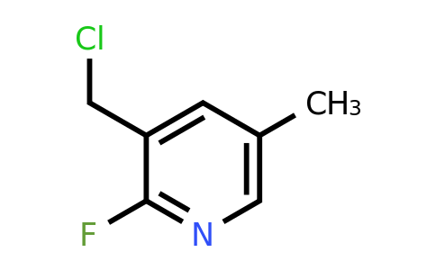 3-(Chloromethyl)-2-fluoro-5-methylpyridine