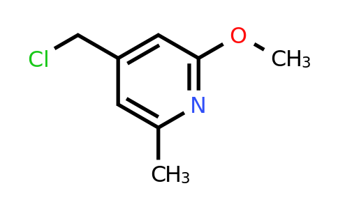 CAS 1227595-34-7 | 4-(Chloromethyl)-2-methoxy-6-methylpyridine