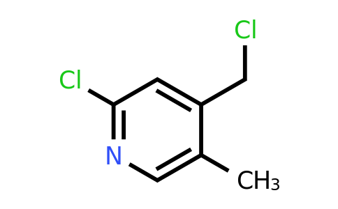 CAS 1227595-95-0 | 2-Chloro-4-(chloromethyl)-5-methylpyridine