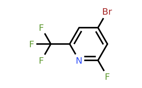 CAS 1227598-78-8 | 4-Bromo-2-fluoro-6-(trifluoromethyl)pyridine