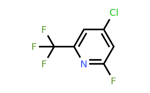CAS 1227599-29-2 | 4-Chloro-2-fluoro-6-(trifluoromethyl)pyridine