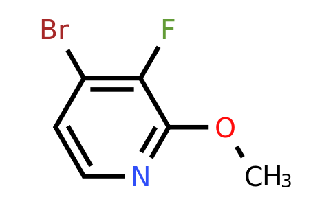 CAS 1227599-41-8 | 4-Bromo-3-fluoro-2-methoxypyridine
