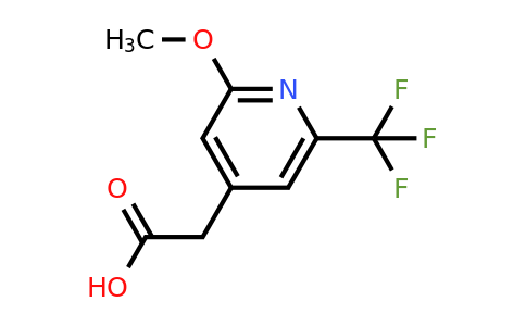 CAS 1227603-68-0 | 2-Methoxy-6-(trifluoromethyl)pyridine-4-acetic acid