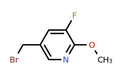 CAS 1227604-18-3 | 5-(Bromomethyl)-3-fluoro-2-methoxypyridine