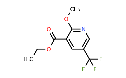 CAS 1227604-63-8 | ethyl 2-methoxy-5-(trifluoromethyl)pyridine-3-carboxylate