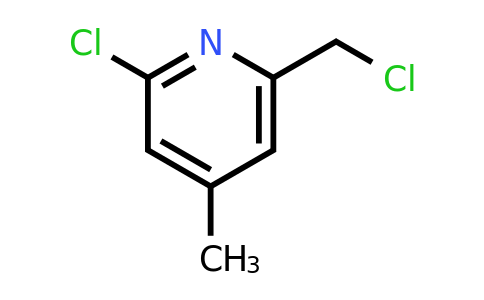 CAS 1227606-30-5 | 2-Chloro-6-(chloromethyl)-4-methylpyridine