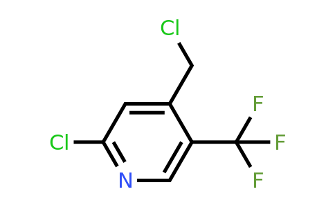 CAS 1227606-36-1 | 2-Chloro-4-(chloromethyl)-5-(trifluoromethyl)pyridine
