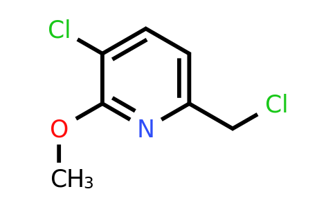 CAS 1227607-10-4 | 3-Chloro-6-(chloromethyl)-2-methoxypyridine