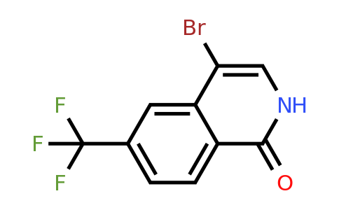 CAS 1227608-00-5 | 4-Bromo-6-(trifluoromethyl)isoquinolin-1(2H)-one
