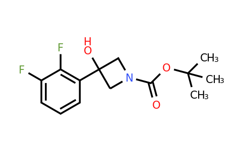 CAS 1227617-37-9 | tert-butyl 3-(2,3-difluorophenyl)-3-hydroxyazetidine-1-carboxylate